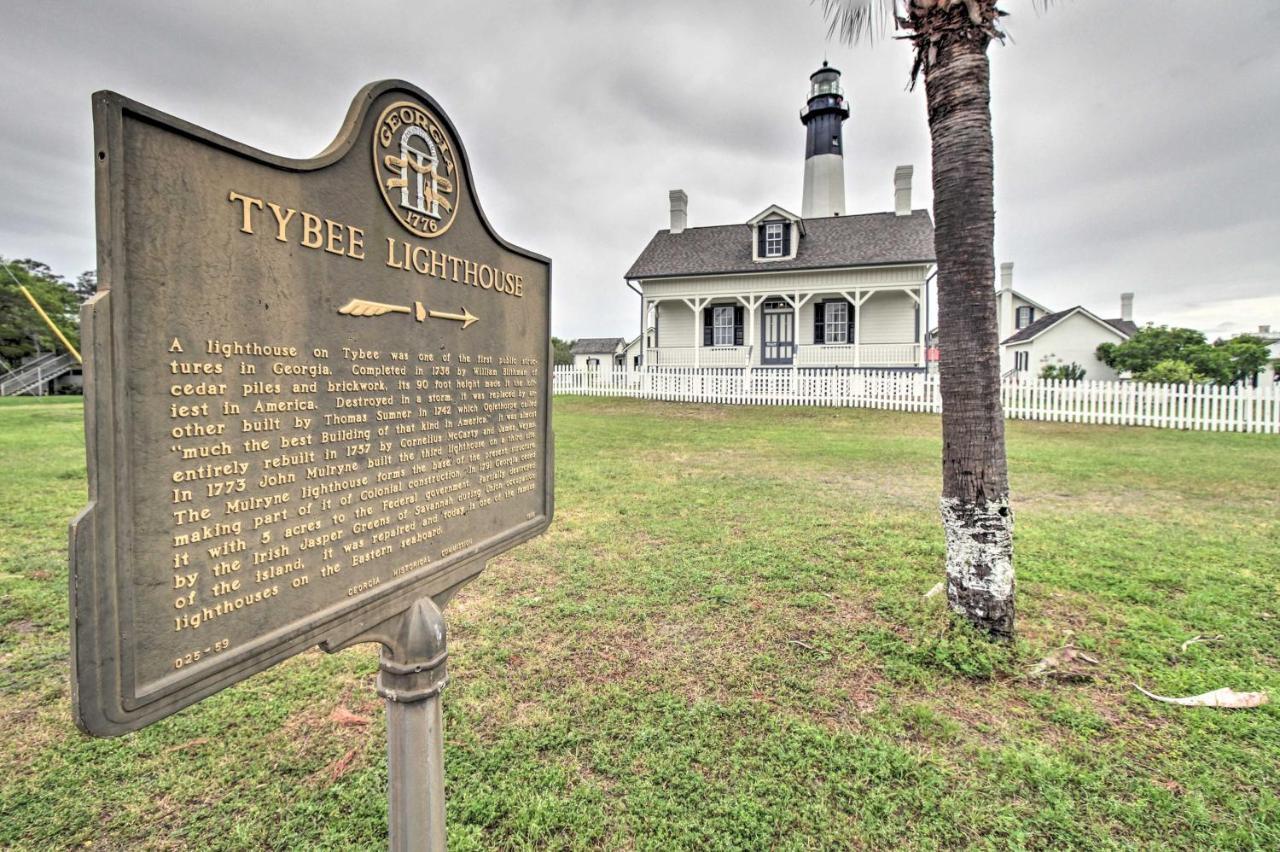 Ideally Located Luxe Beach House On Tybee Island Villa Exterior photo